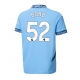 Manchester City Oscar Bobb #52 Replike Domaci Dres 2024-25 Kratak Rukav